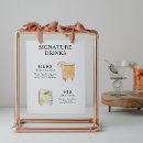 Search for cocktail wedding menus Bar