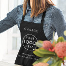 Search for store aprons Logo business