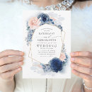 Search for blue and gold party invitations Couple