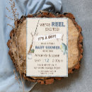 Search for fishing pole invitations Reel excited