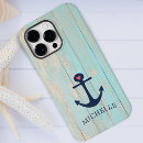 Search for anchor iphone cases Blue