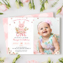 Search for bunny 1st birthday invitations Easter