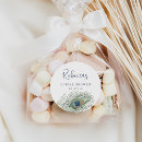 Search for feathers round stickers Bridal shower
