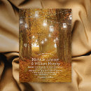 Search for maple leaves invitations Mason jar