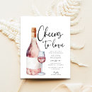 Search for cheers to love invitations Wine