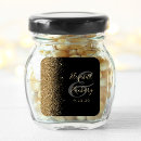 Search for black glitter wedding stickers Elegant