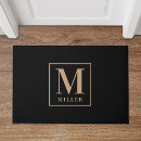 Search for monogrammed doormats Classic