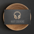 Search for audio business cards Deejay