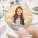 Search for sweet 16 with photo stickers Daughter