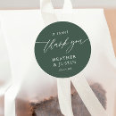 Search for emerald green wedding stickers Elegant