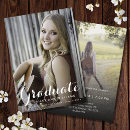 Search for double sided graduation invitations High school