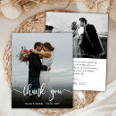 Search for pretty thank you cards Modern elegant script