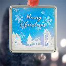 Search for houses christmas tree decorations Blue