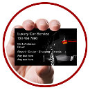 Search for luxury car business cards Taxi