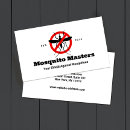 Search for mosquito business cards Pest control