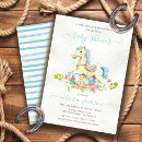 Search for rocks 4x6 invitations Blue