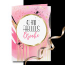 Search for 40 fabulous pink birthday cards Girly