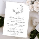 Search for elegant simplicity invitations Calligraphy