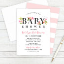 Search for floral baby girl shower invitations Elegant