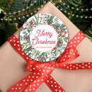 Search for christmas stickers Greenery
