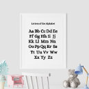 Search for alphabet letter posters For kids