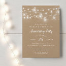 Search for rustic anniversary invitations Country