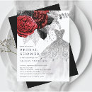 Search for red dress invitations Black