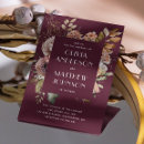 Search for plum wedding invitations Qr code