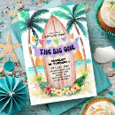 Search for the big one party invitations Beach