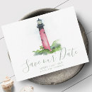 Search for lighthouse save the dates Seaside
