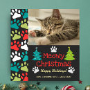 Search for paw print christmas cards Funny
