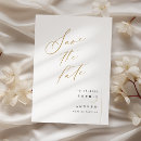 Search for black and gold wedding save the dates Non photo