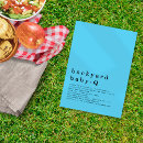 Search for backyard baby q invitations Bbq