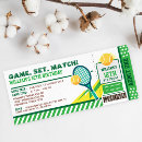 Search for tennis birthday invitations Sport