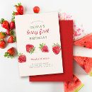 Search for berries 4x6 invitations For kids