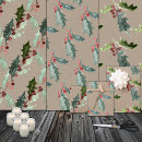 Search for floral christmas wrapping paper Rustic