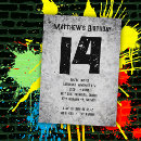 Search for grunge invitations Masculine