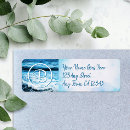Search for blue wave return address labels Beach