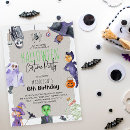 Search for character birthday invitations Halloween birthday party
