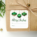 Search for green ornament stickers Green and gold