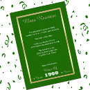 Search for green class reunion invitations High school reunion