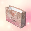 Search for sweet 16 birthday gift bags Blush pink