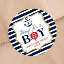 Search for nautical baby boy stickers Ahoy