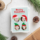 Search for funny elves christmas cards Santa
