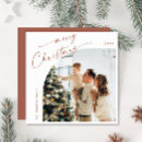 Search for terracotta christmas cards Minimal