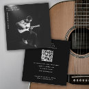 Search for qr code music business cards Minimalist