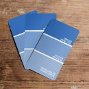 Search for paint swatch business cards Interior designer