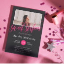Search for plaid sweet 16 invitations Black