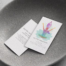 Search for patterns business cards Watercolor