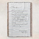 Search for love letter blankets Mother